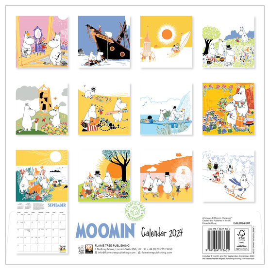 Moomin 2024 Wall Calendar Calendars Tate Shop Tate Moomin 2024 Wall Calendar Calendars Tate Shop Tate